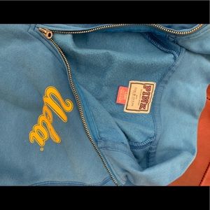 PINK UCLA quarter half zip